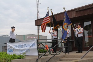 5-28-16 Flag Raising Fremont Airport  